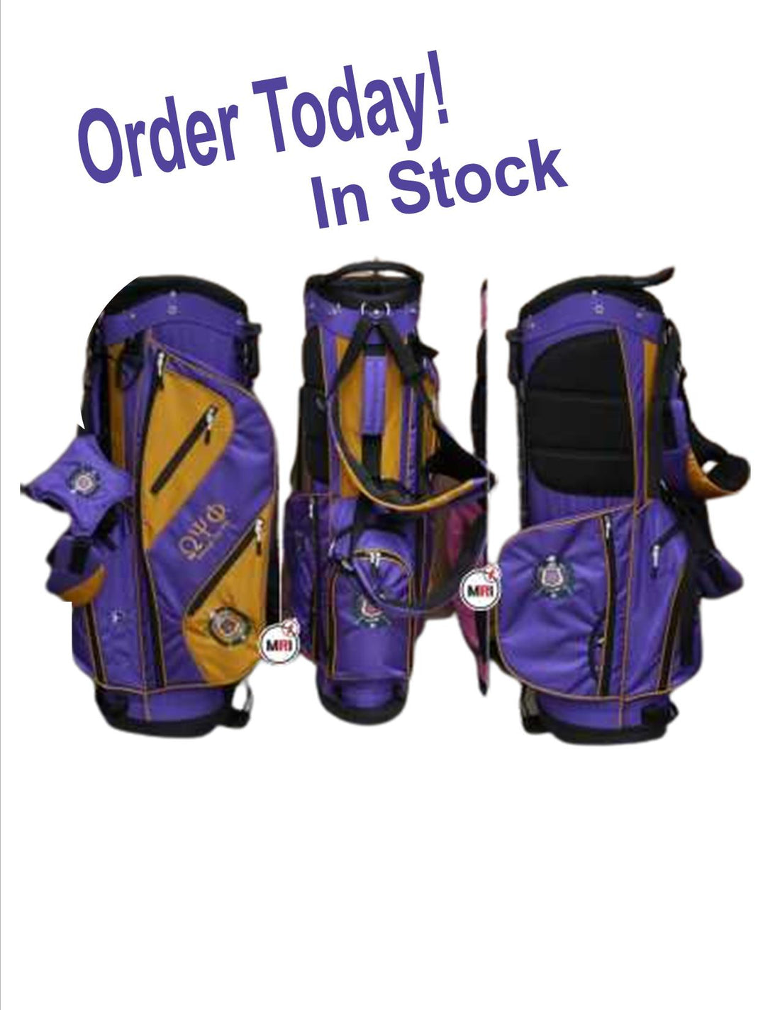 Omega Psi Phi Golf Bag