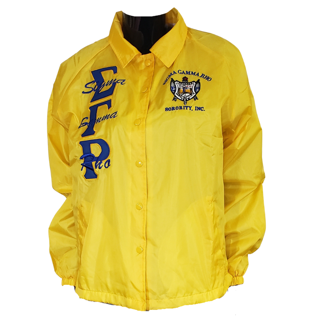 Sigma  Gamma Rho Line Jacket