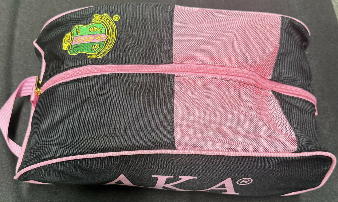 Alpha Kappa Alpha Travel Shoe Bag