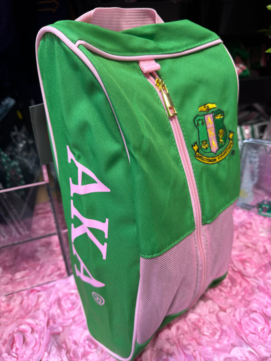Alpha Kappa Alpha Travel Shoe Bag