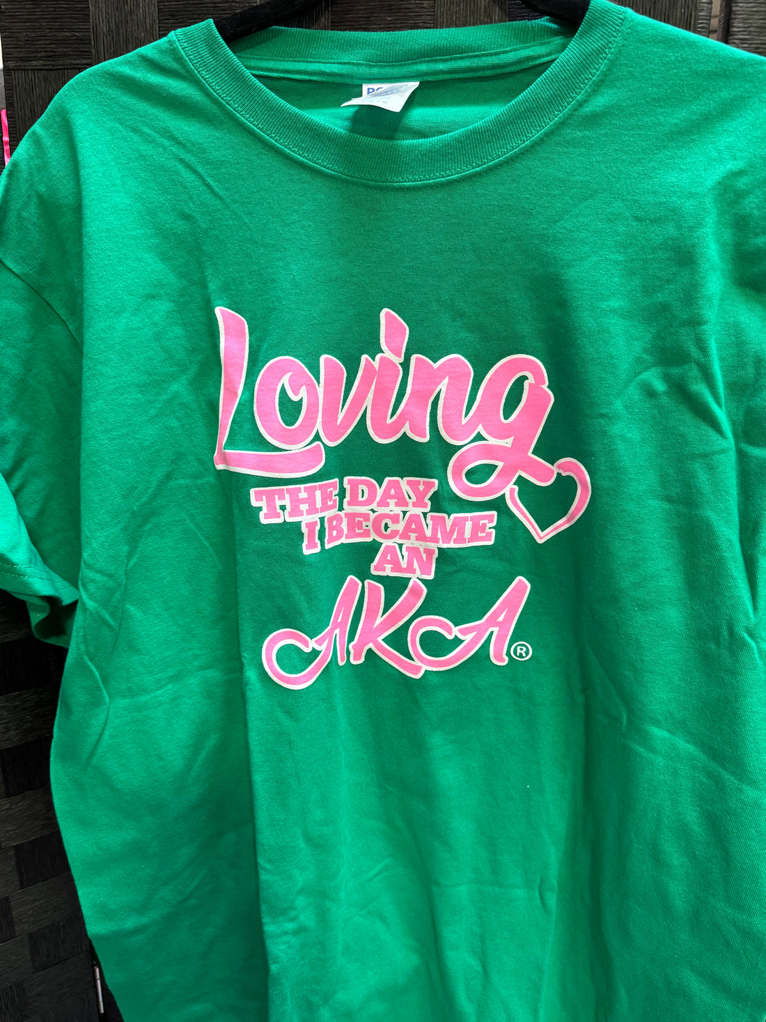 Alpha Kappa Alpha AKA T-Shirt - Loving the Day I Became an AKA