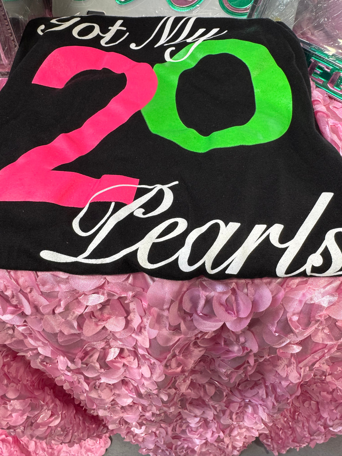 Alpha Kappa Alpha AKA T-Shirt - I Got My 20 Pearls