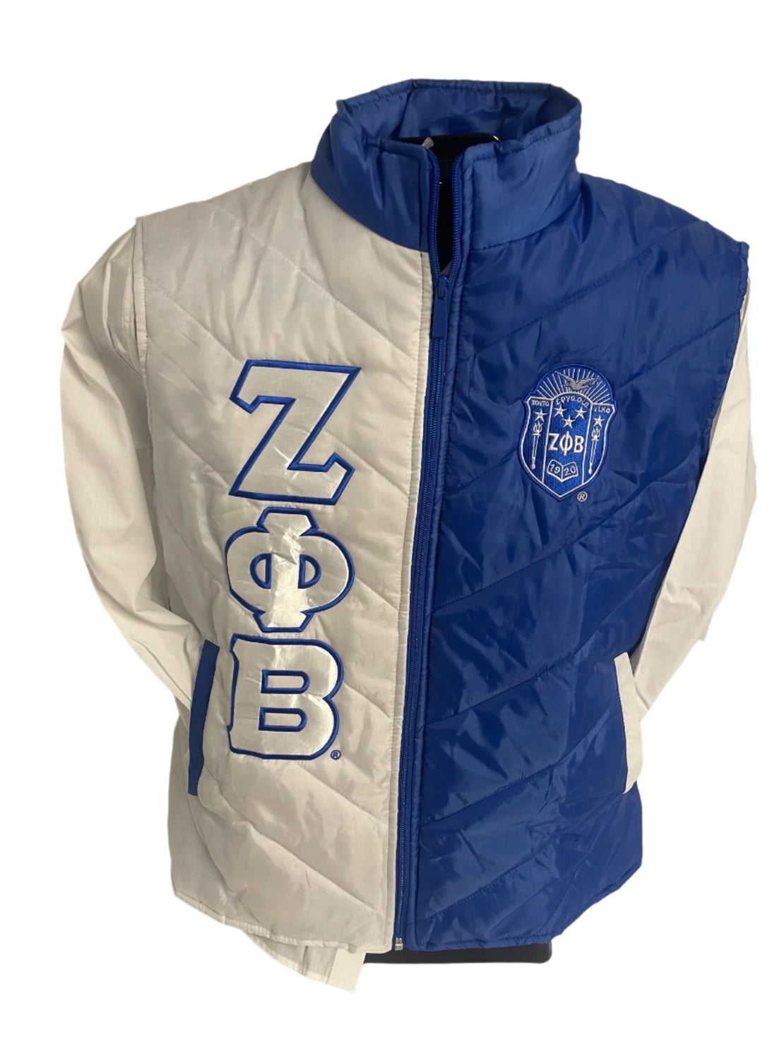 Zeta Phi Beta Two-Tone Vest