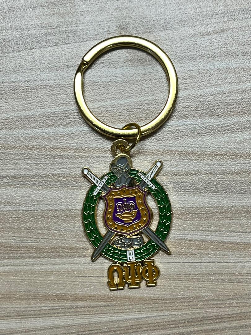 Omega Phi Psi Keychain