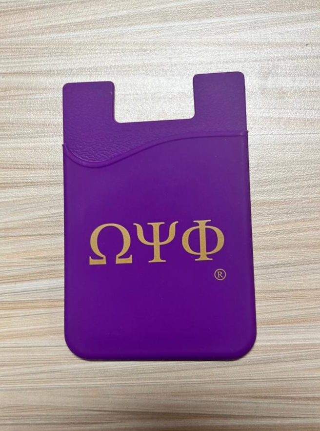 Omega Phi Psi Phone Wallet