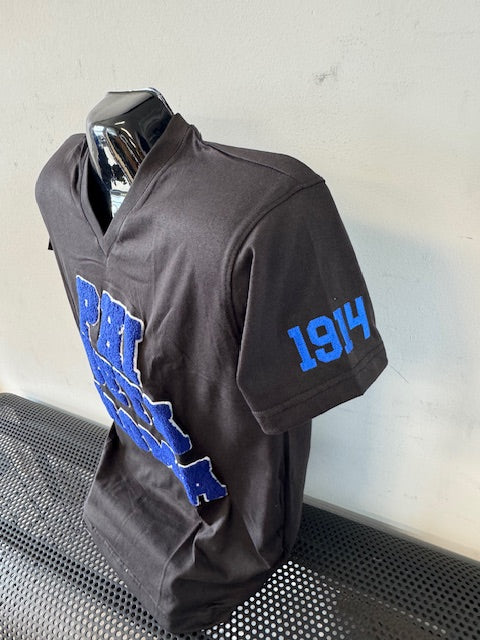 PHI BETA SIGMA Black Shirt w/Chenille