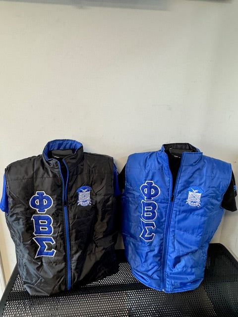 PHI BETA SIGMA Reversible Vest