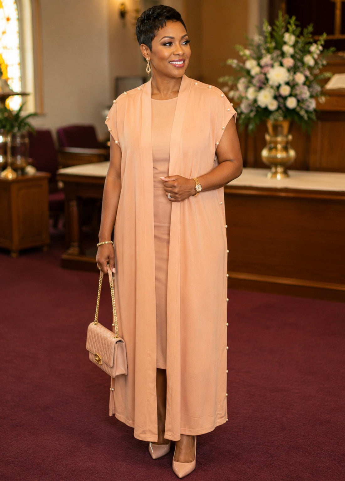 AKA Pearl Wrap Pink
