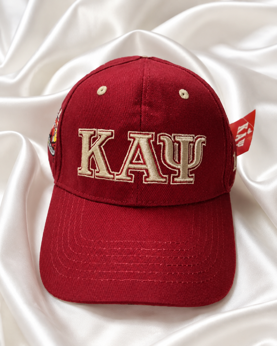 Kappa Ball Cap (Crimson)