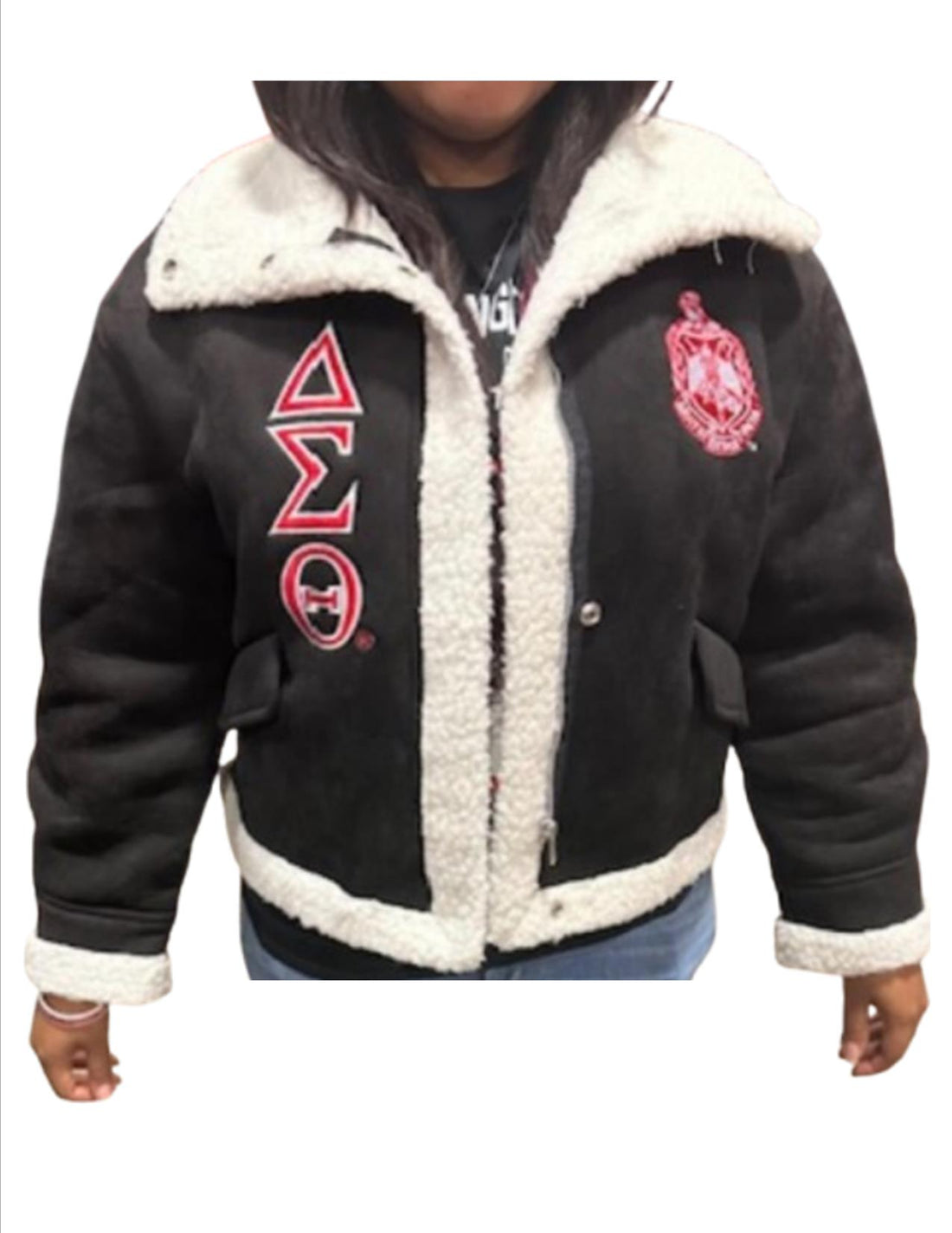 Delta Sigma Theta Fortitude Aviator Jacket