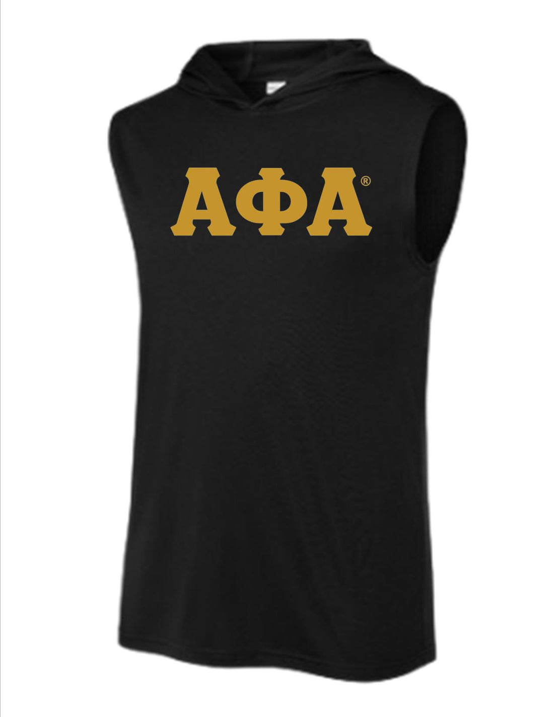 Alpha Phi Alpha Sleeveless Hooded Tee