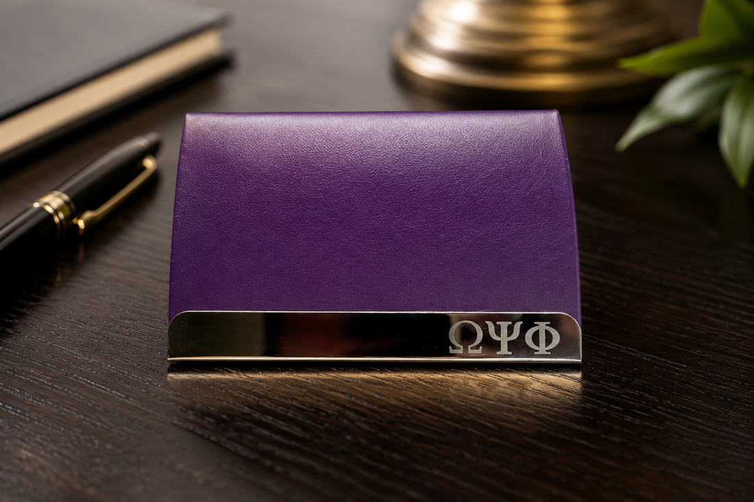 Omega Phi Psi Businesscard Holder