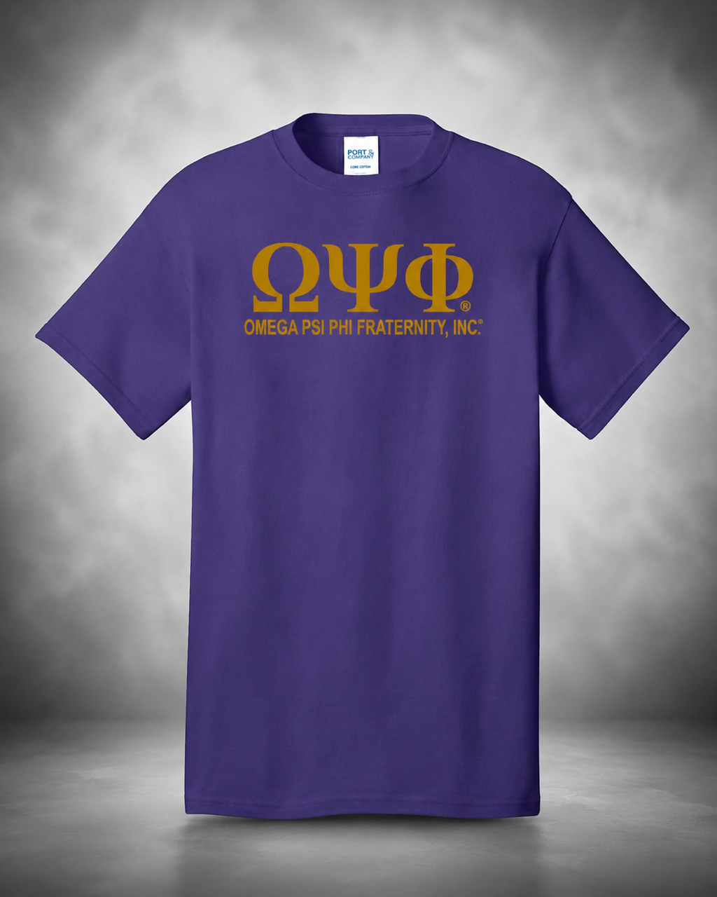 Omega Psi Phi Greek Letter Tee
