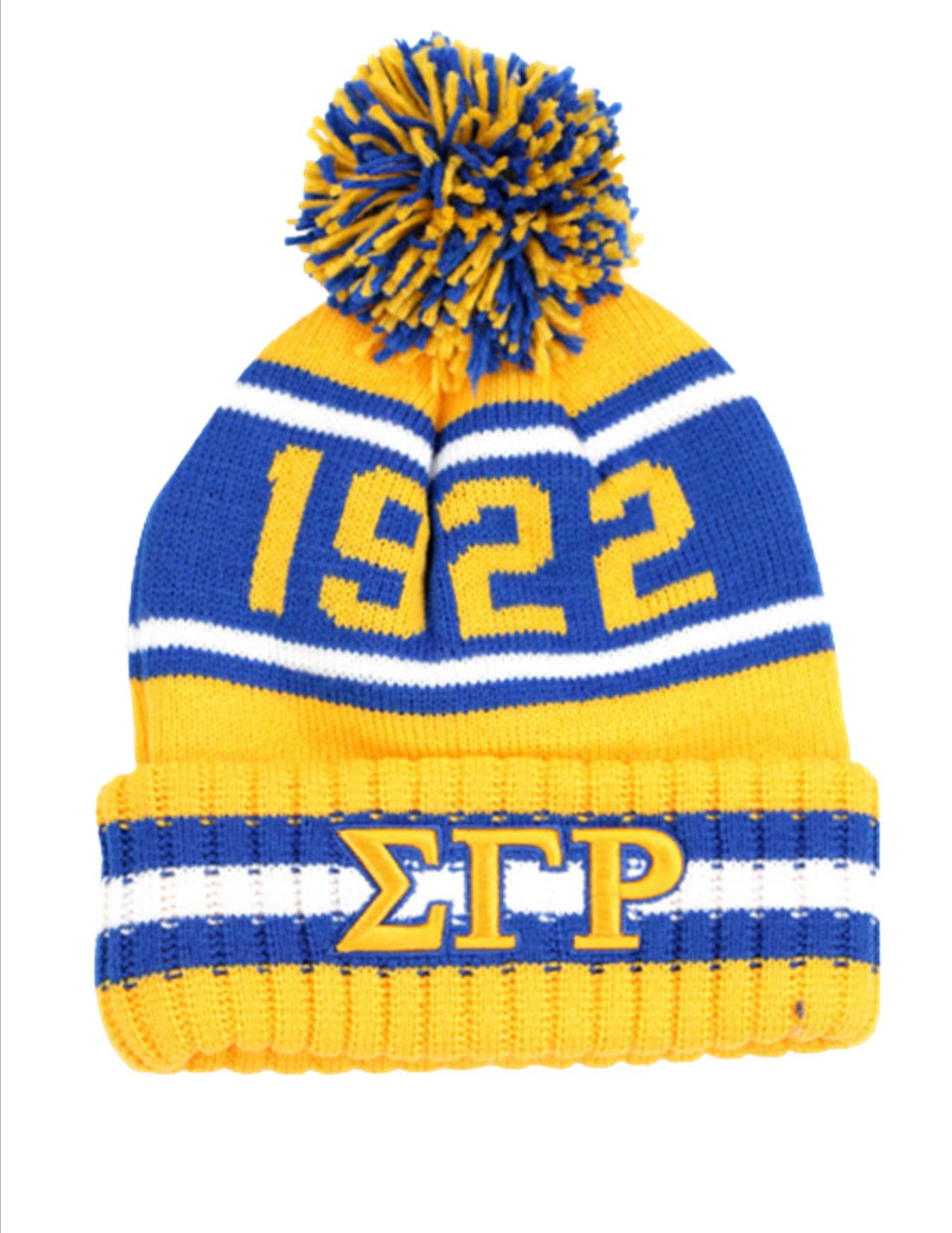 Sigma Gamma Rho Cap (Gold & Blue)