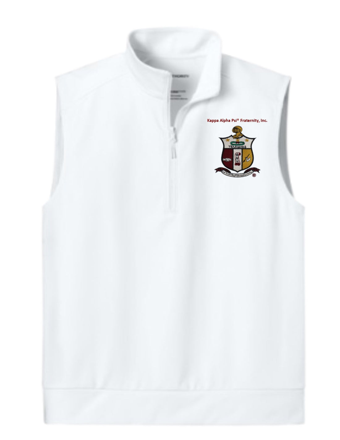 Kappa Double Knit 1/4 Zip Vest