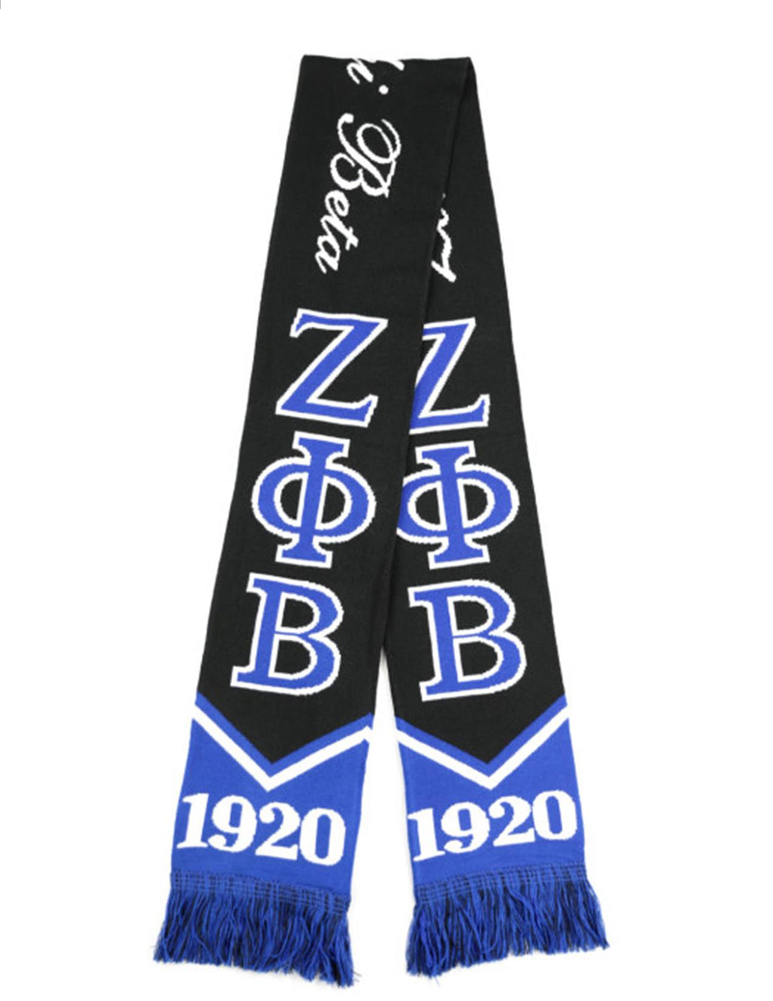 Zeta Phi Beta Scarf (Black)