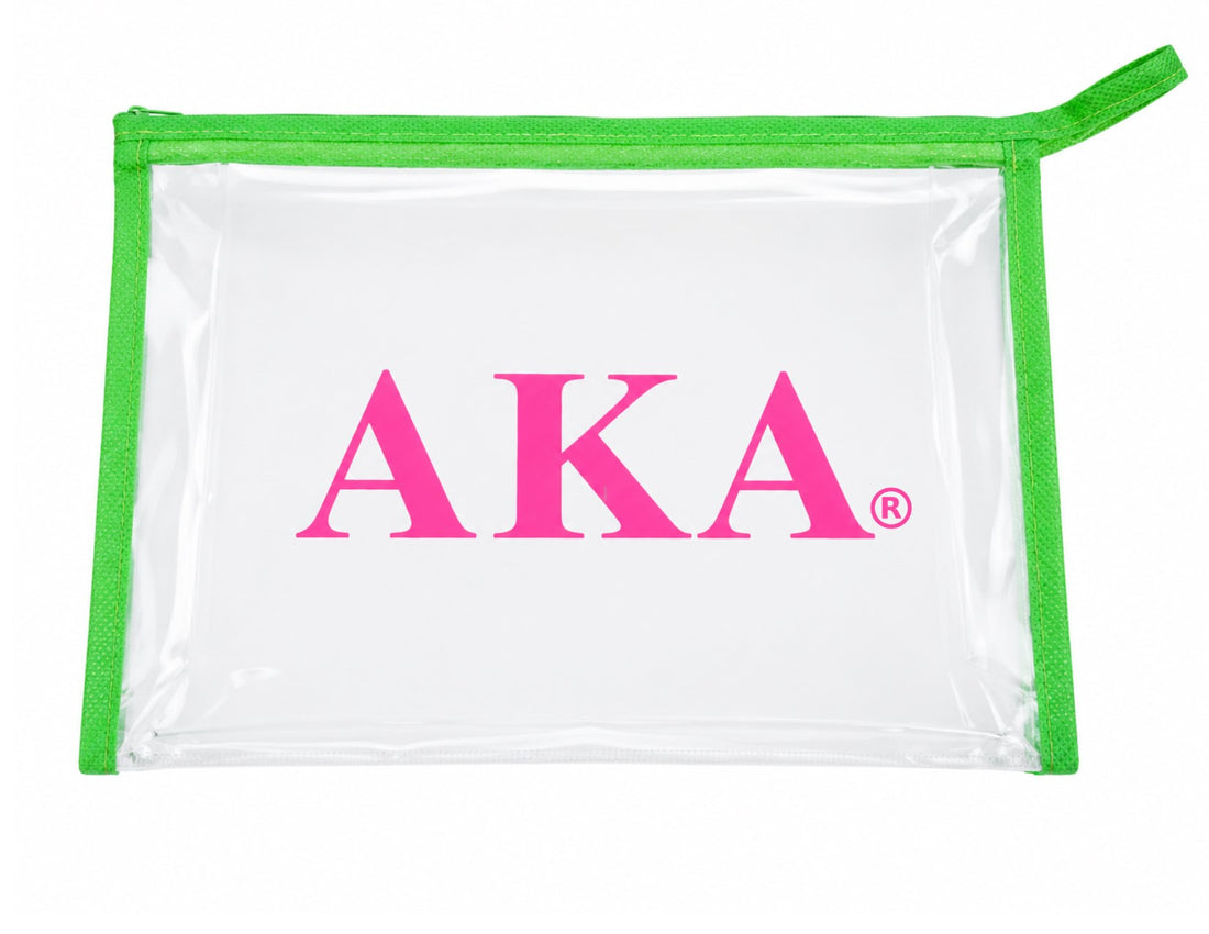 AKA Clear Cosmetic Bag