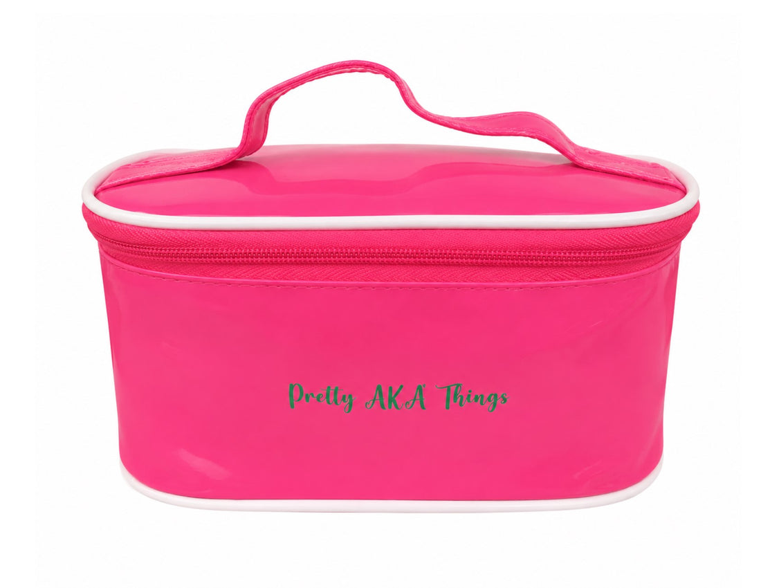 AKA PINK MAKE UP BAG