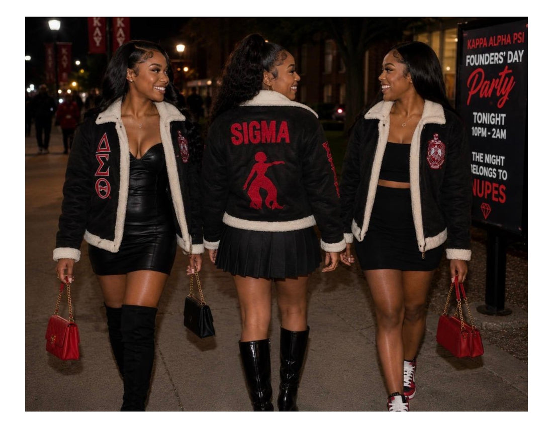 Delta Sigma Theta Fortitude Aviator Jacket