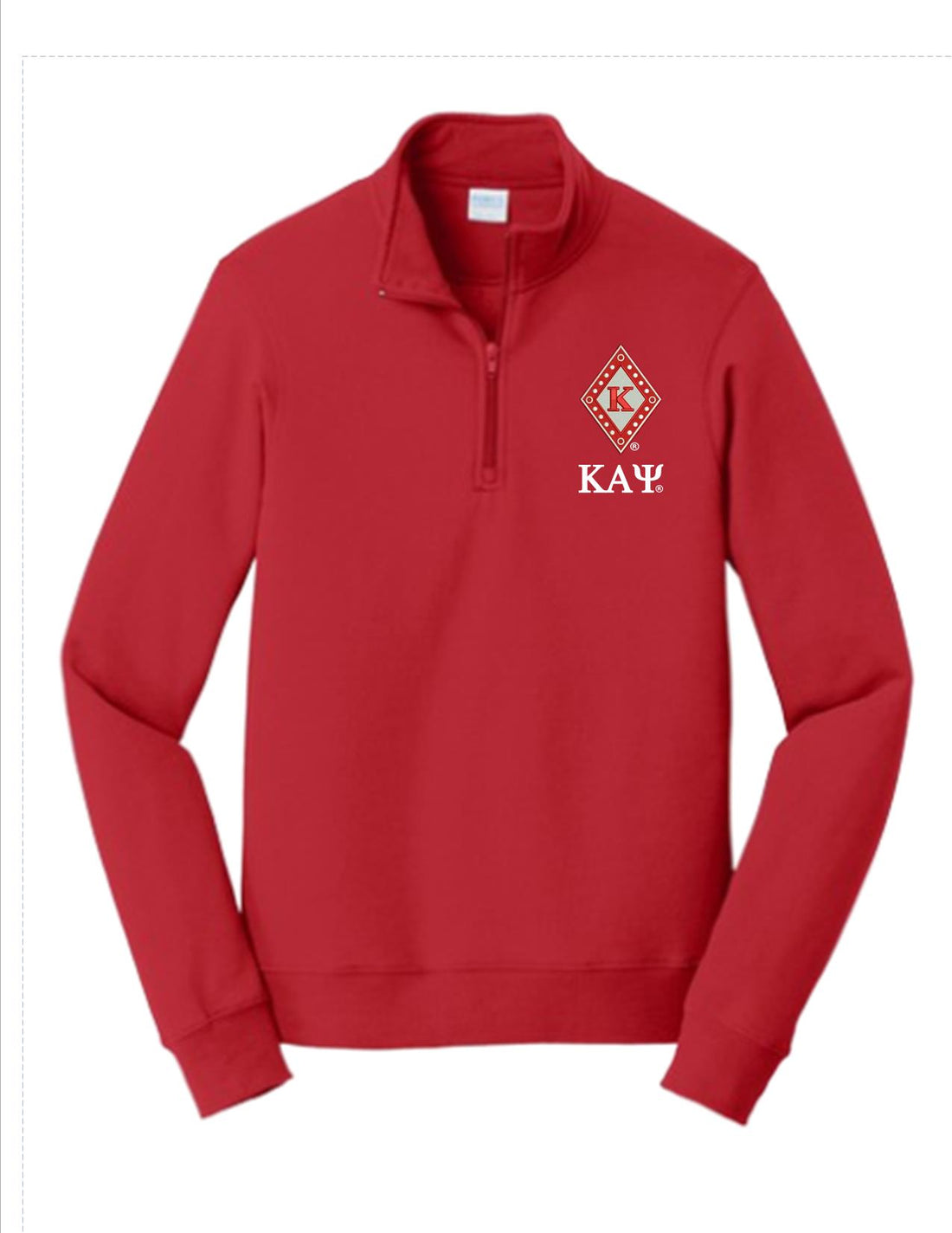 Kappa Polar Fleece 1/4" Zip Pullover