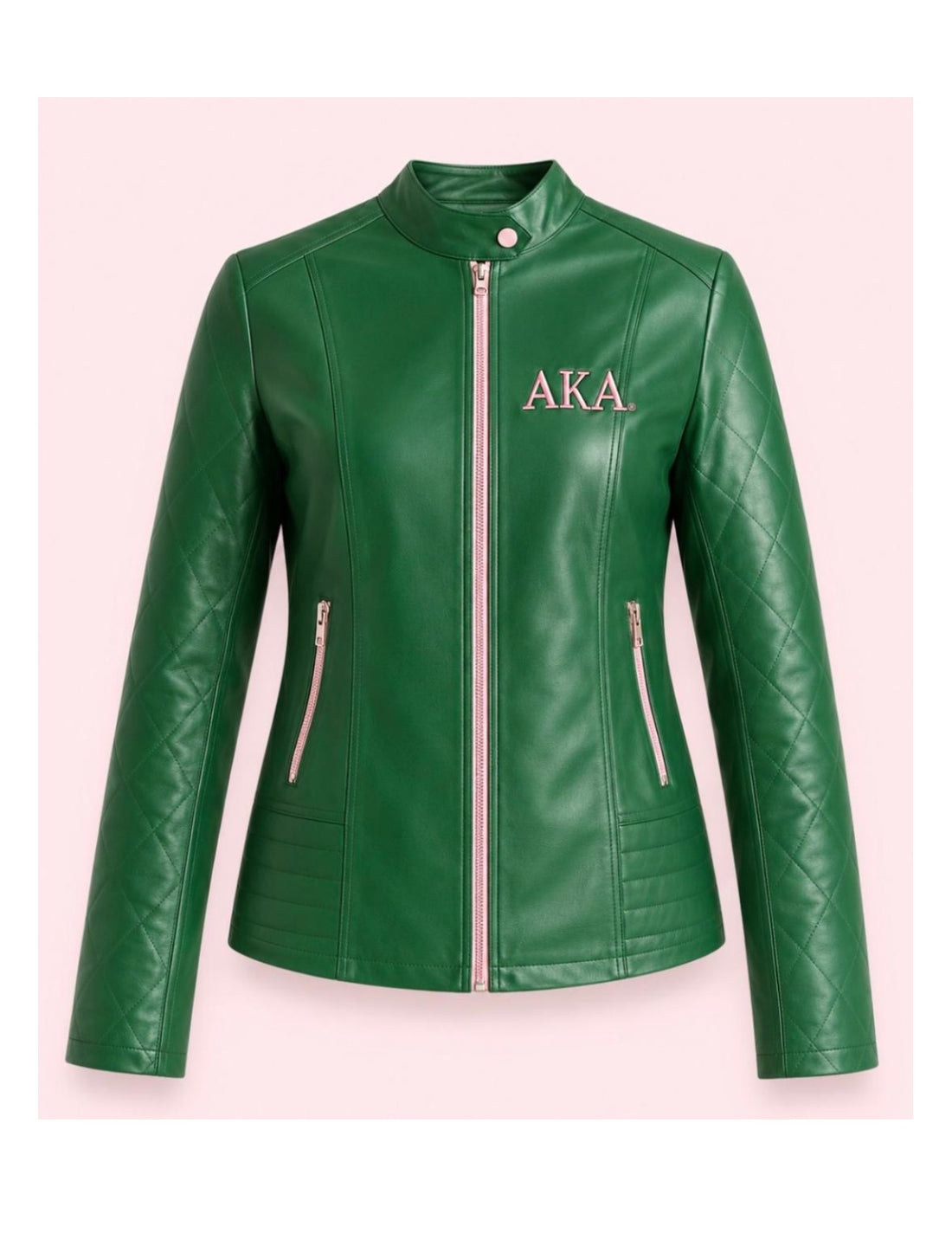 AKA Faux Leather Jacket
