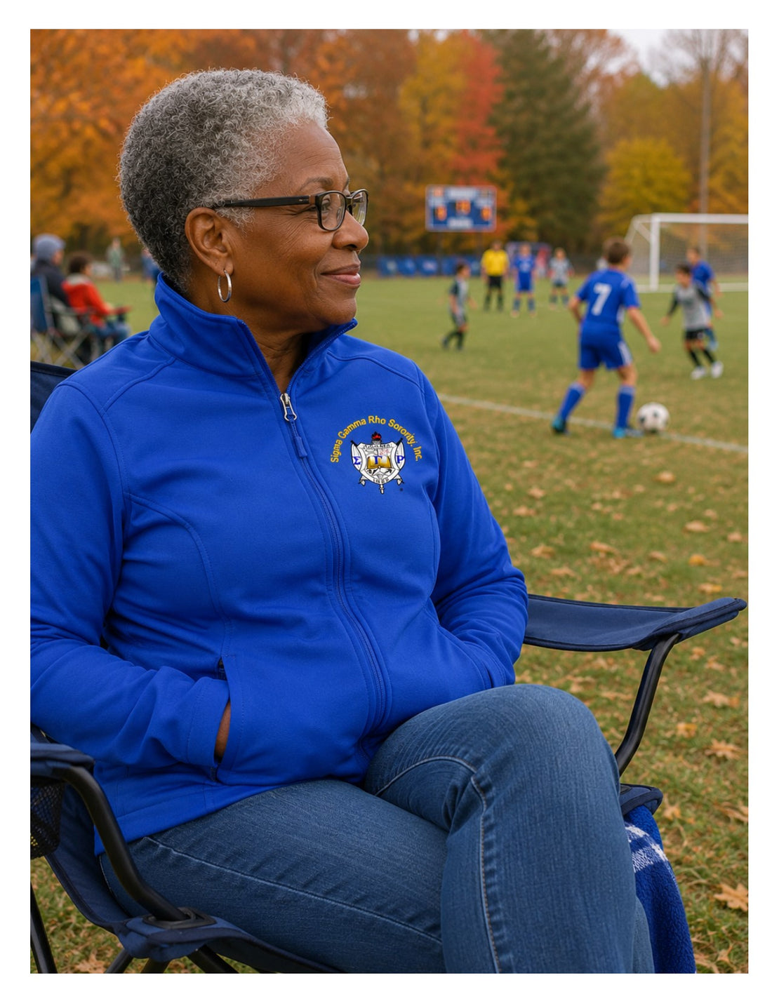 Sigma Gamma Rho Softshell Microfiber Jacket