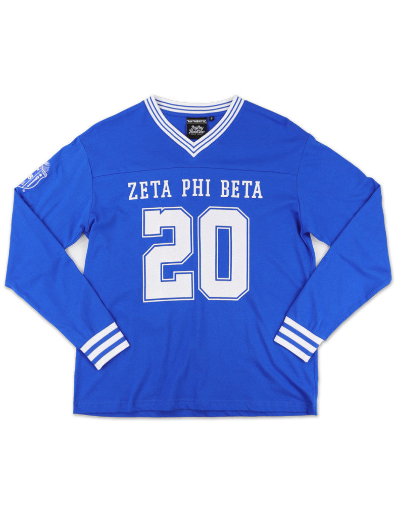 Zeta Phi Beta Pullover Baseball Jersey