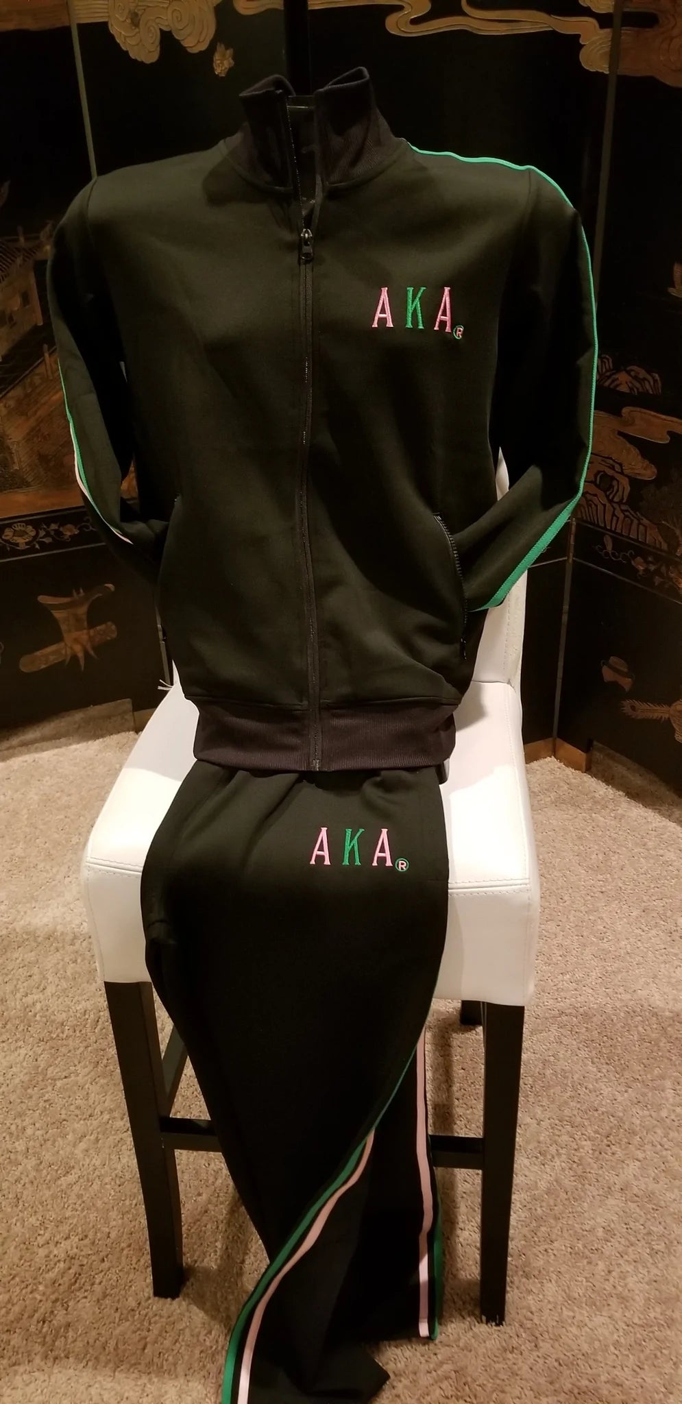 AKA Pink Jogging Suit