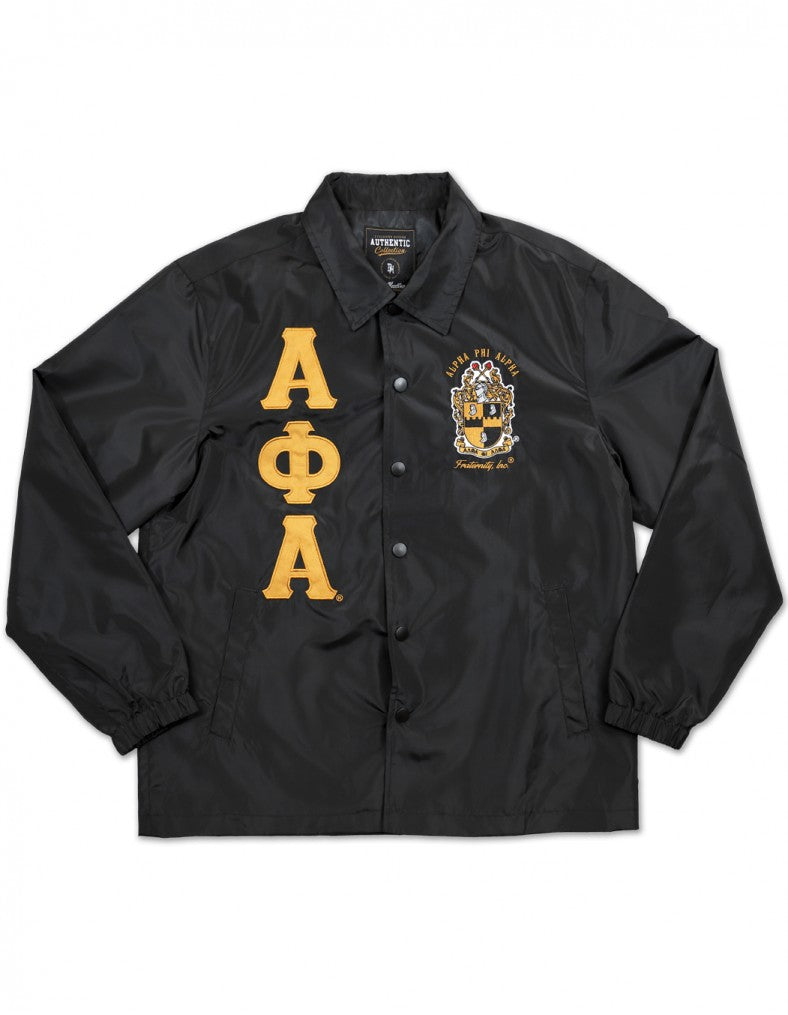 Alpha Phi Alpha Coachline Jacket Uzuri Greek