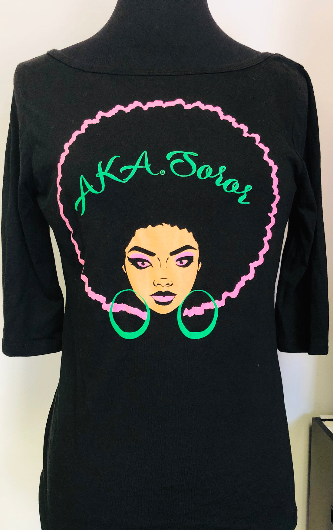 AKA Afro Girl Tee Shirt