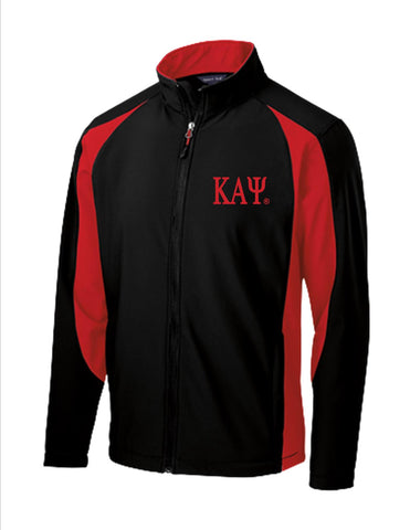 Kappa ST Colorblock Full Zip Soft Shell Jacket