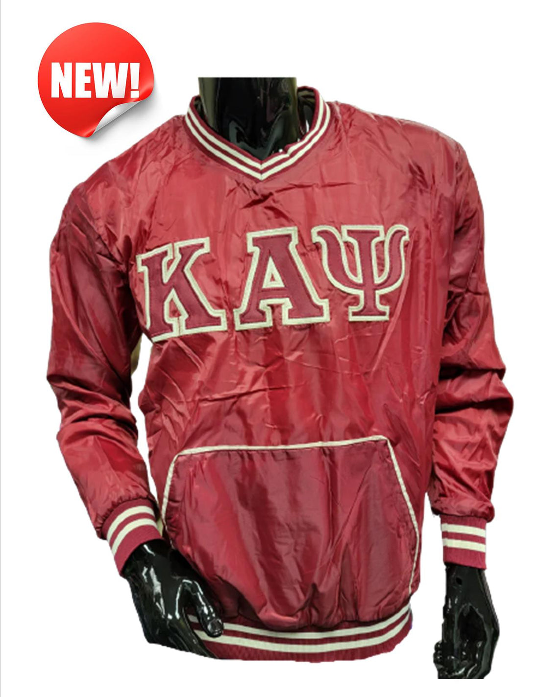 Kappa Windbreaker (Crimson)