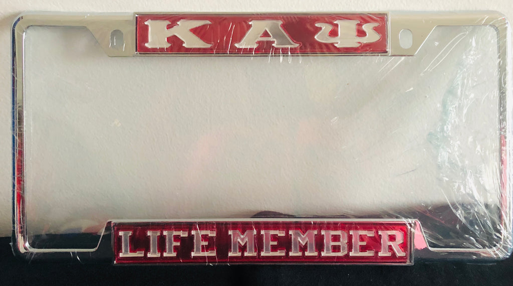 Kappa Licence Plate Frame Life Uzuri Greek