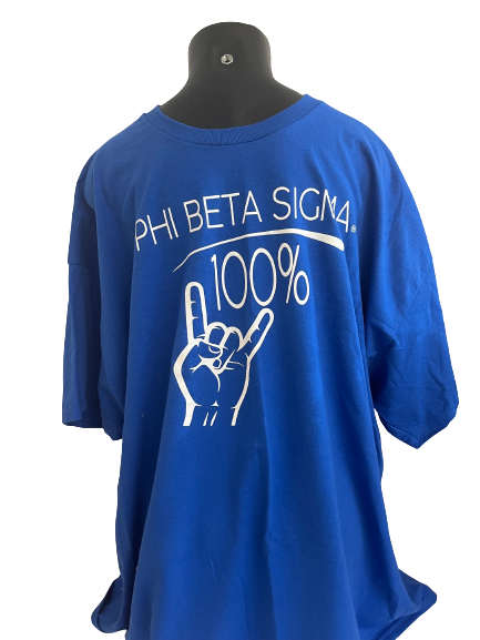 Phi Beta Sigma 100% Tee