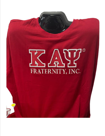 Kappa T-Shirt with Raised Letters