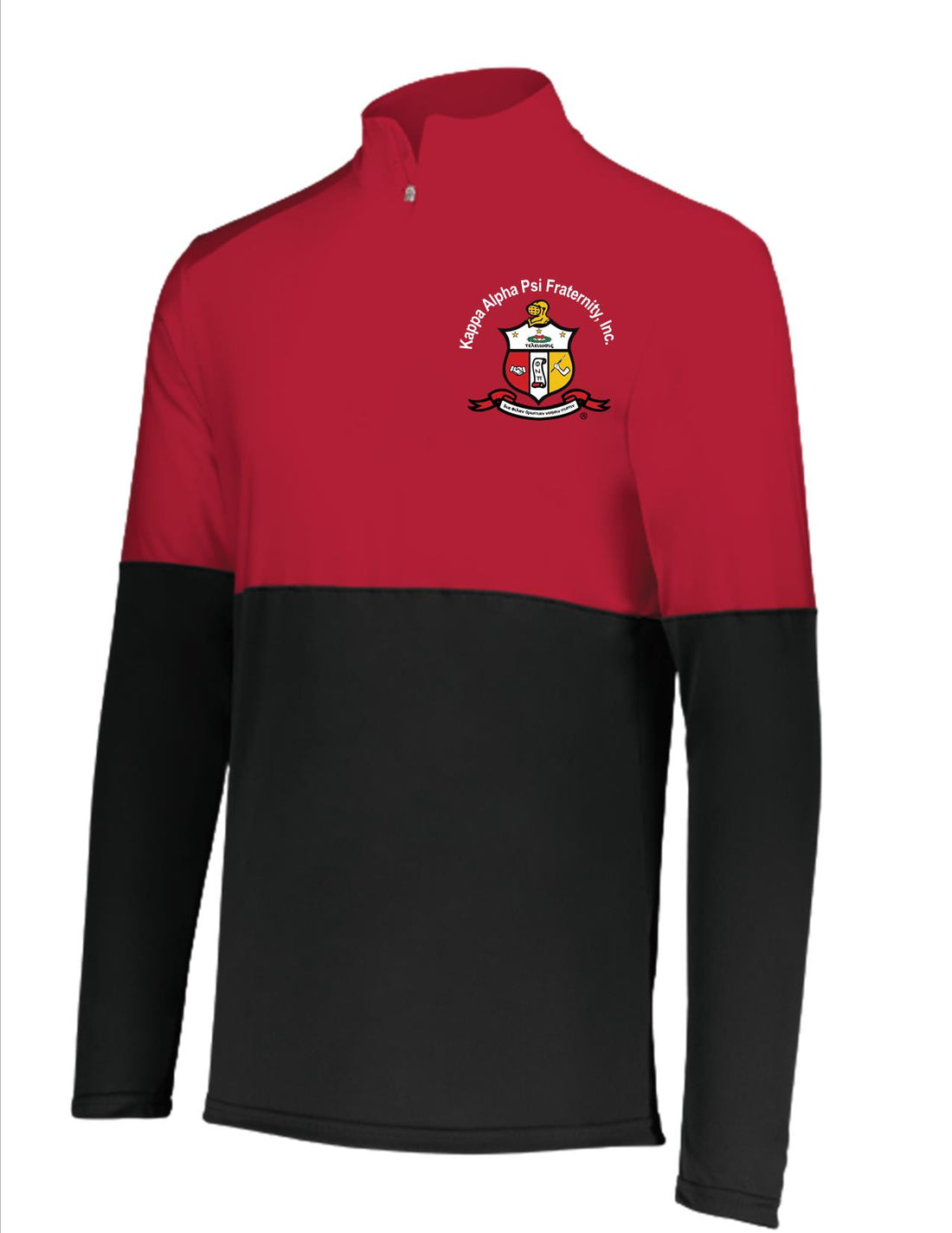 Kappa Momentum Pullover (Red & Black)