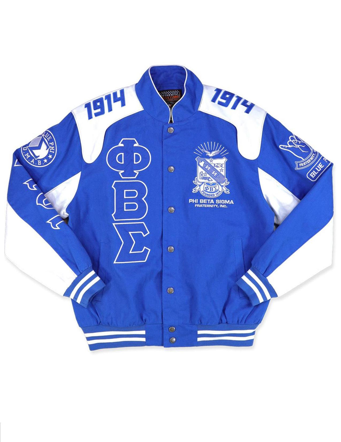 Phi Beta Sigma Twill Racing Jacket